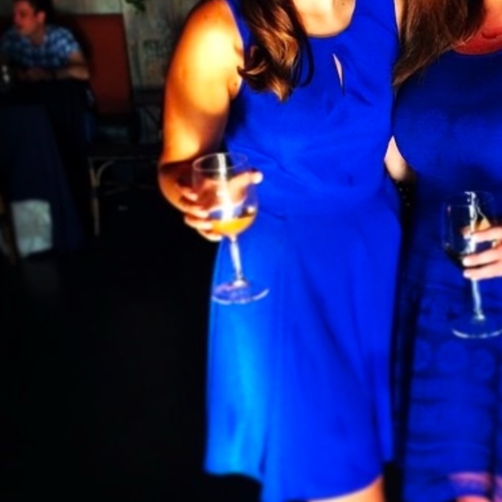 Beautiful royal blue dress